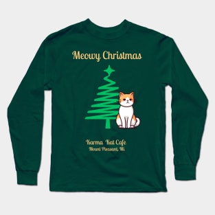 Meowy Christmas Long Sleeve T-Shirt